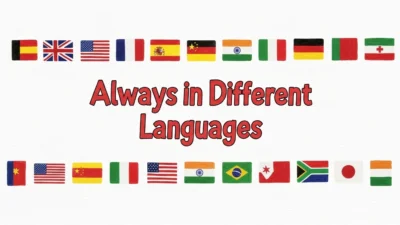 Always in Different Languages