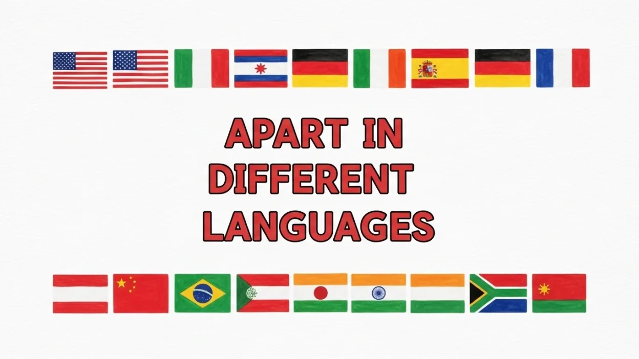 Apart in Different Languages