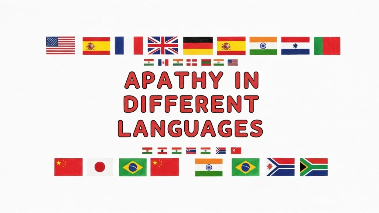 Apathy in Different Languages