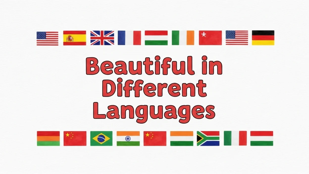 Beautiful in Different Languages