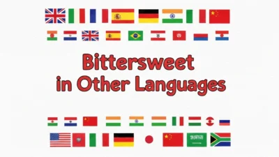 Bittersweet in Other Languages