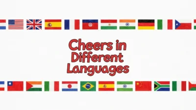 Cheers in Different Languages