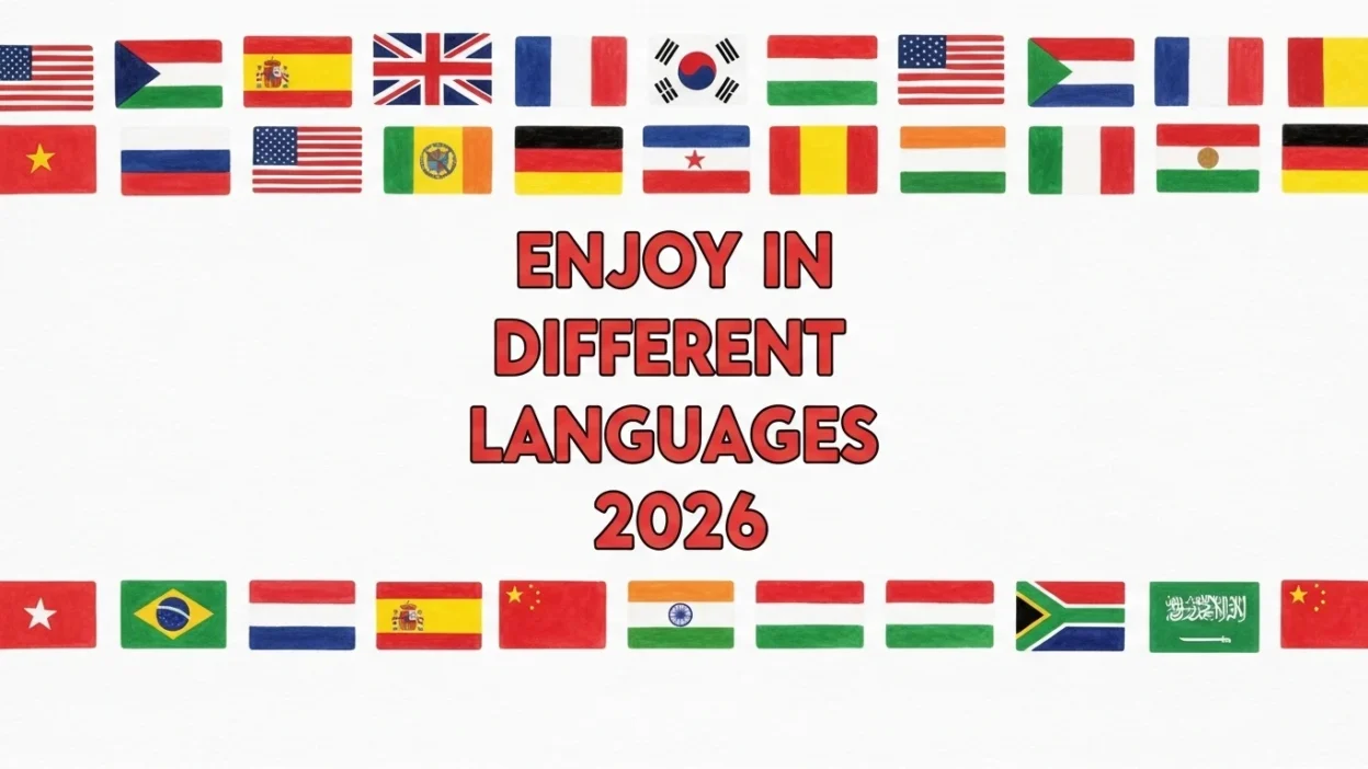Enjoy in Different Languages