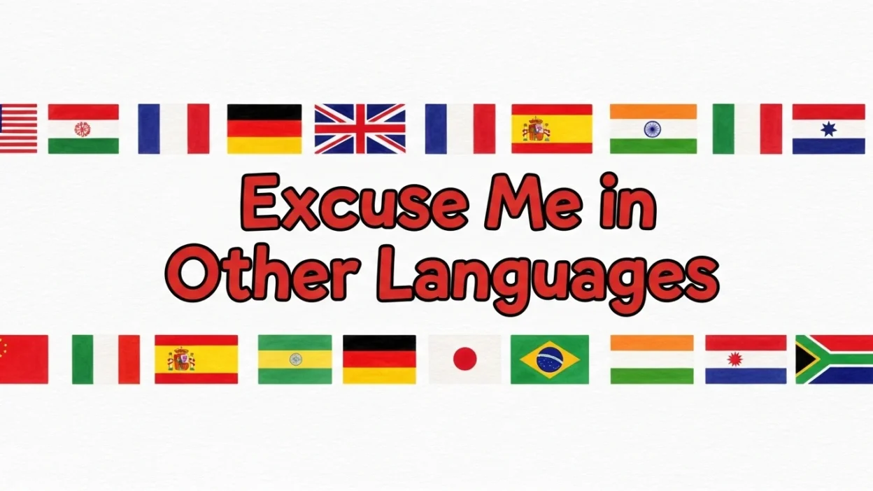 Excuse Me in Other Languages