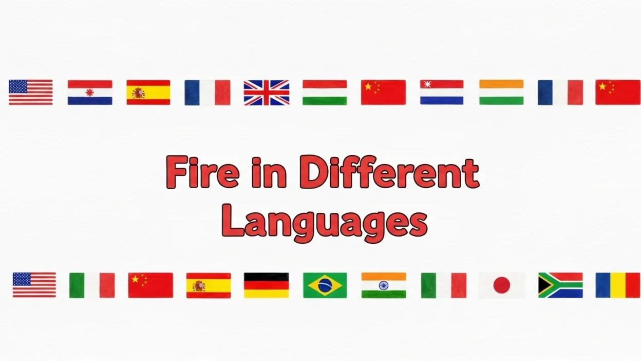 Fire in Different Languages