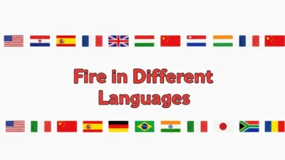 Fire in Different Languages
