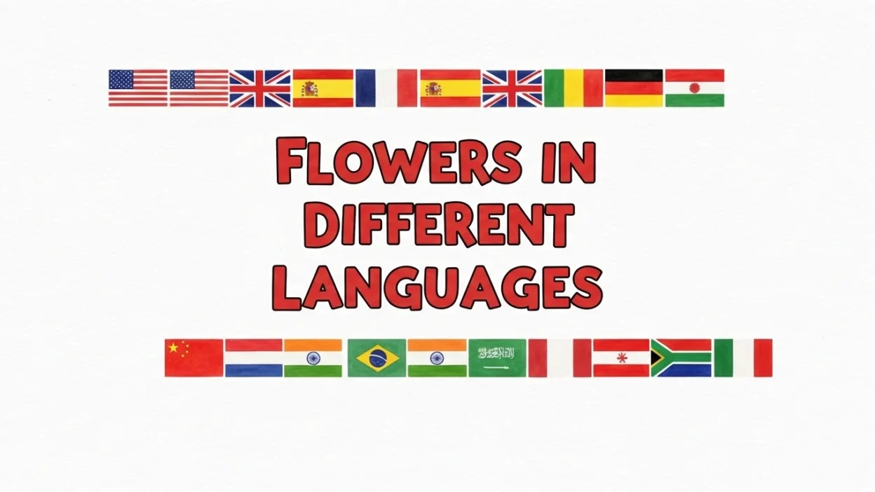 Flowers in Different Languages