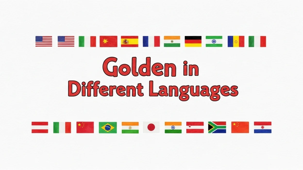 Golden in Different Languages