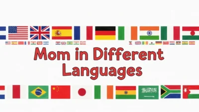 Mom in Different Languages