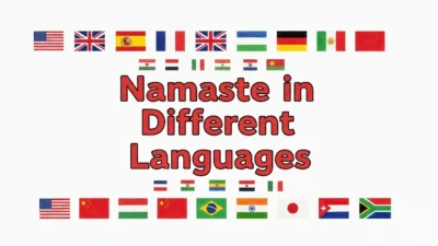 Namaste in Different Languages