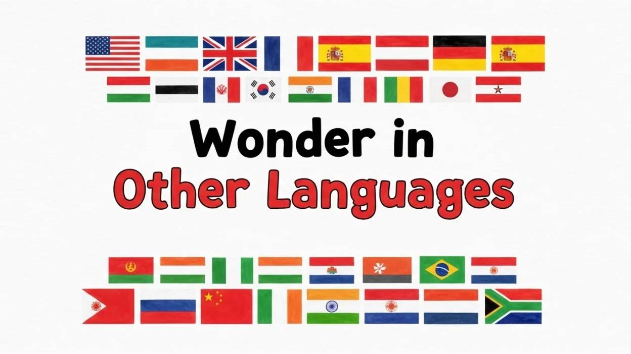 Wonder in Other Languages