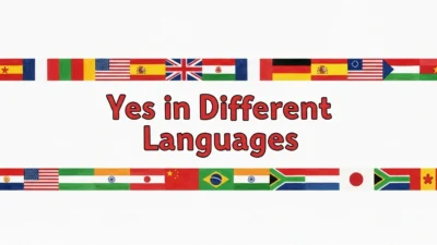 Yes in Different Languages