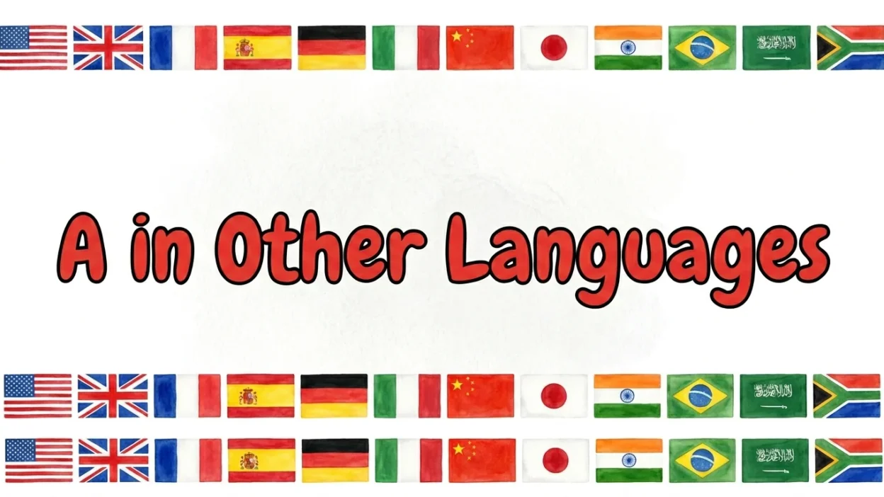 A in Other Languages