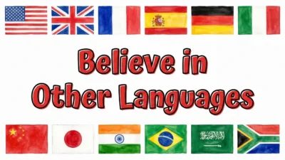 Believe in Other Languages