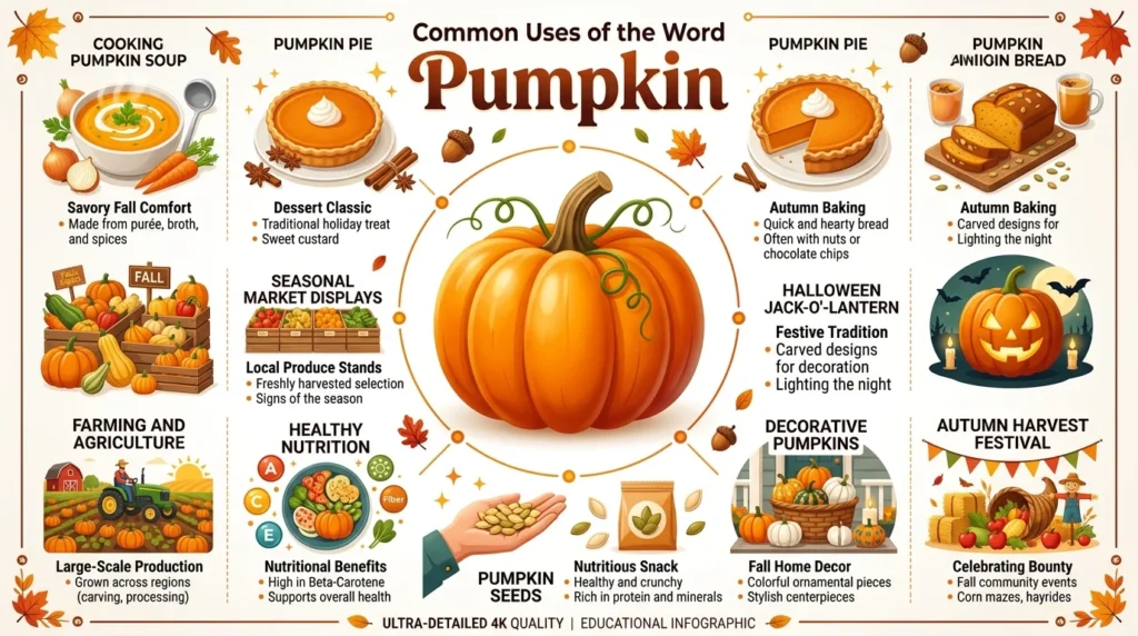 Common Uses of the Word Pumpkin