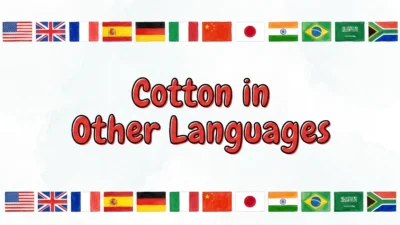 Cotton in Other Languages