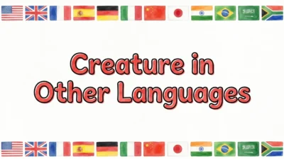 Creature in Other Languages
