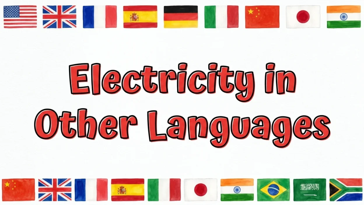Electricity in Other Languages