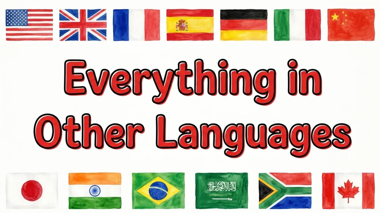Everything in Other Languages