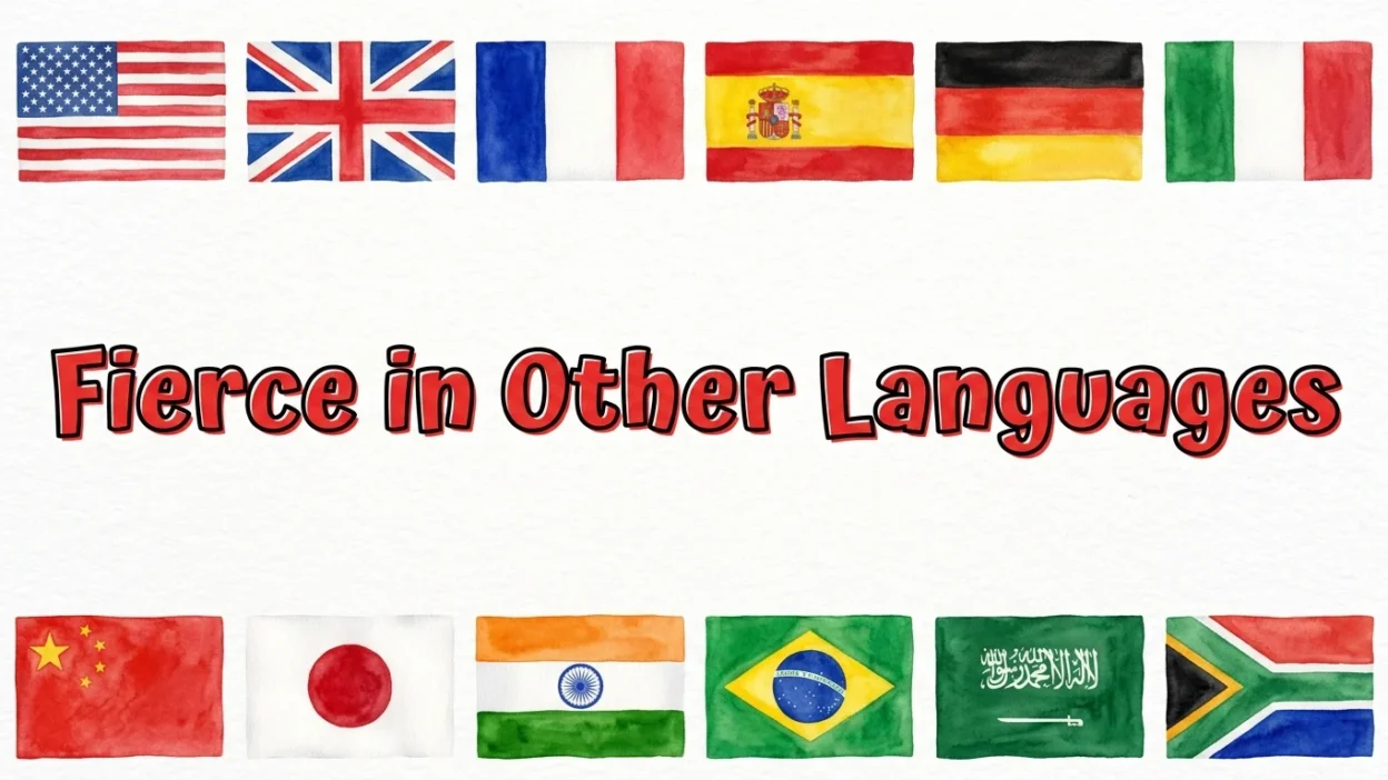 Fierce in Other Languages