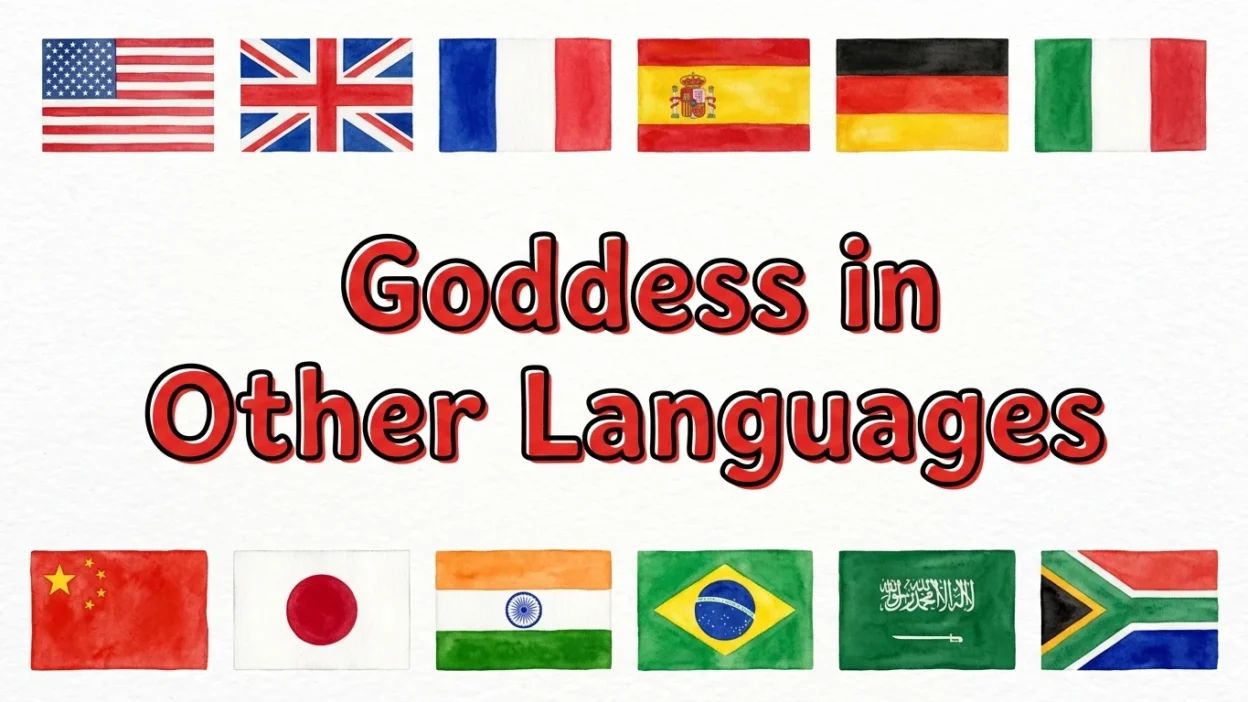 Goddess in Other Languages