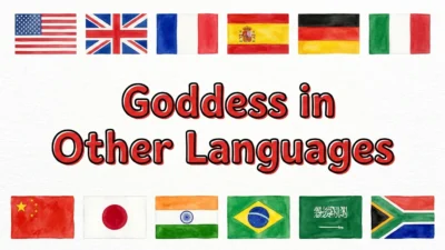 Goddess in Other Languages