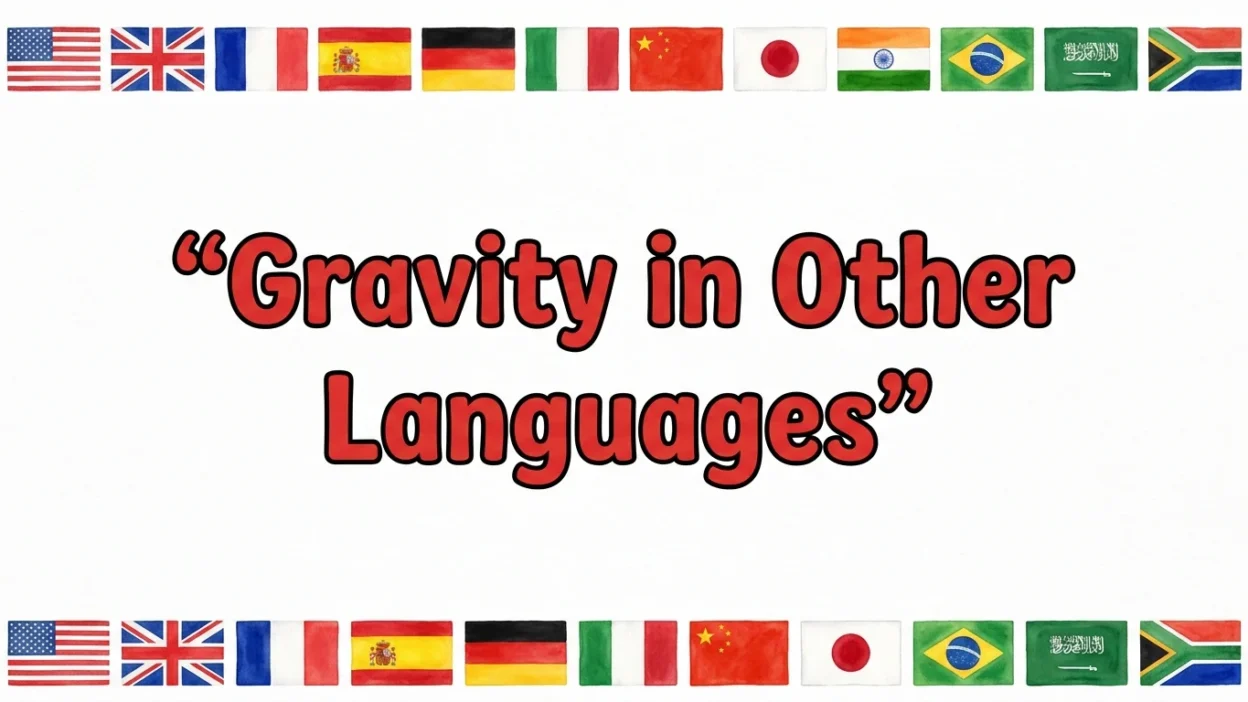 Gravity in Other Languages