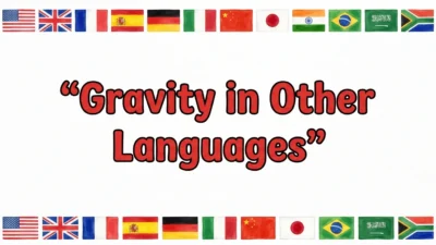 Gravity in Other Languages