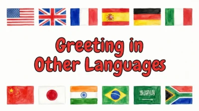 Greeting in Other Languages