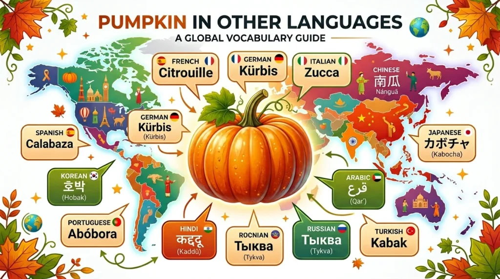 How to Say Pumpkin in Different Languages