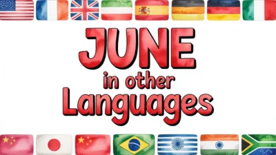 June in Other Languages