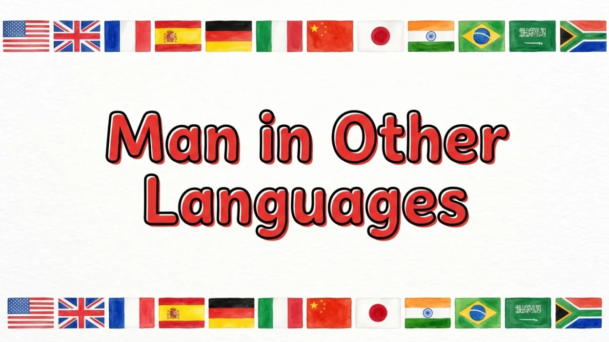 Man in Other Languages