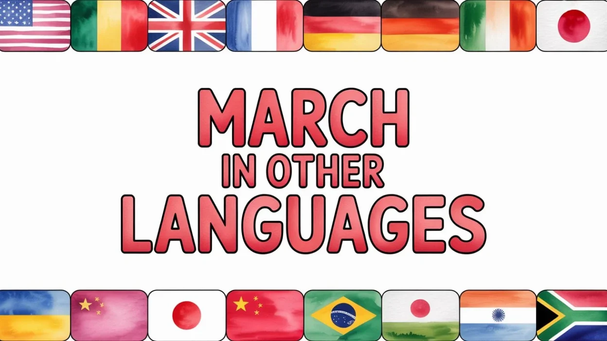 March in Other Languages