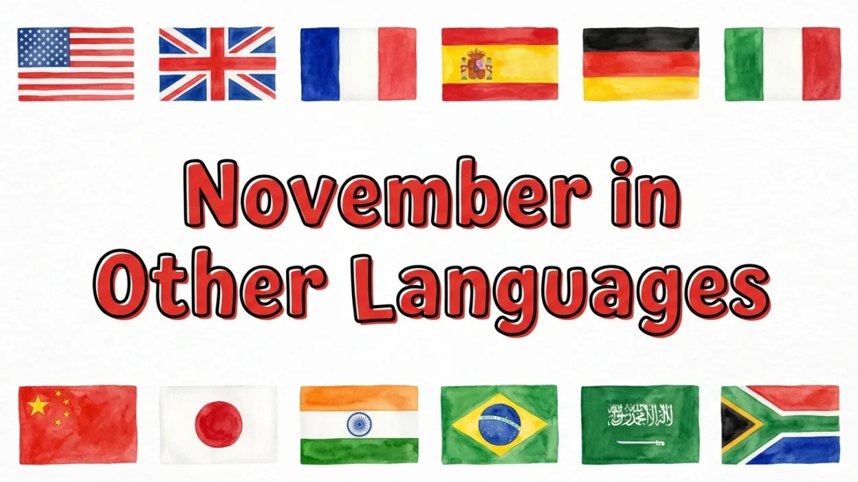November in Other Languages
