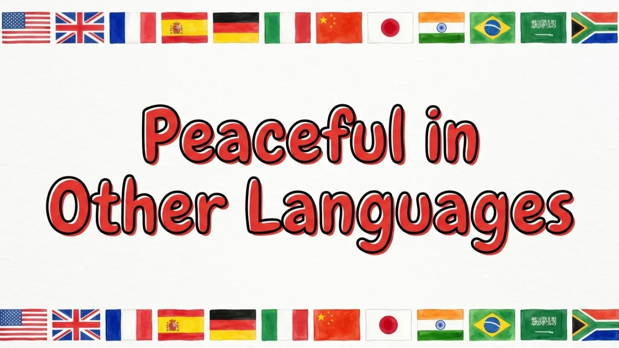 Peaceful in Other Languages