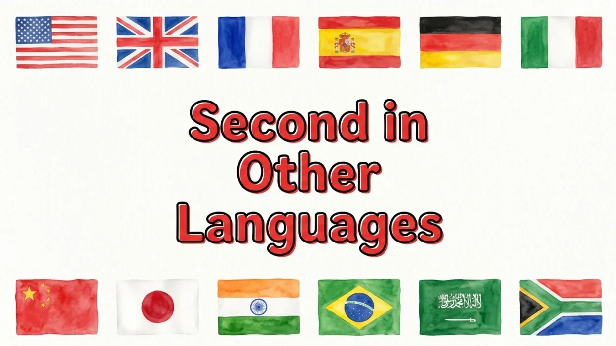 Second in Other Languages