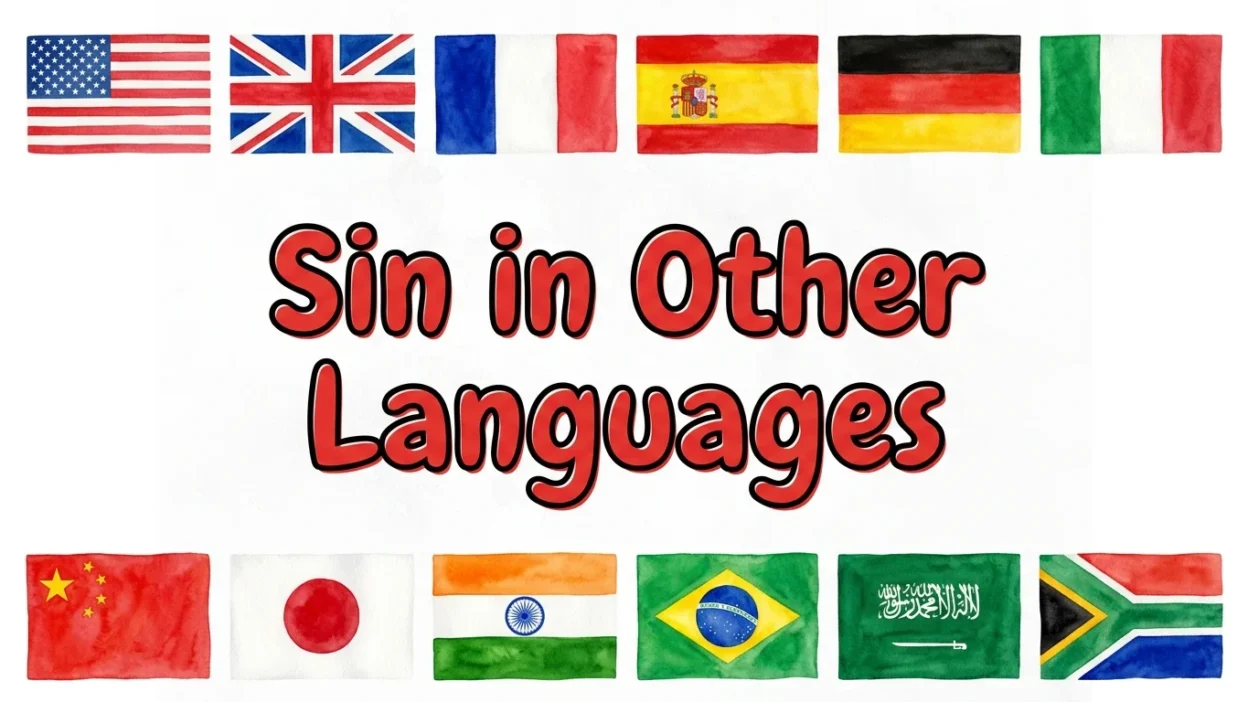 Sin in Other Languages
