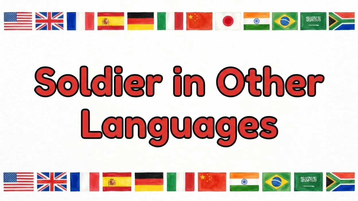 Soldier in Other Languages