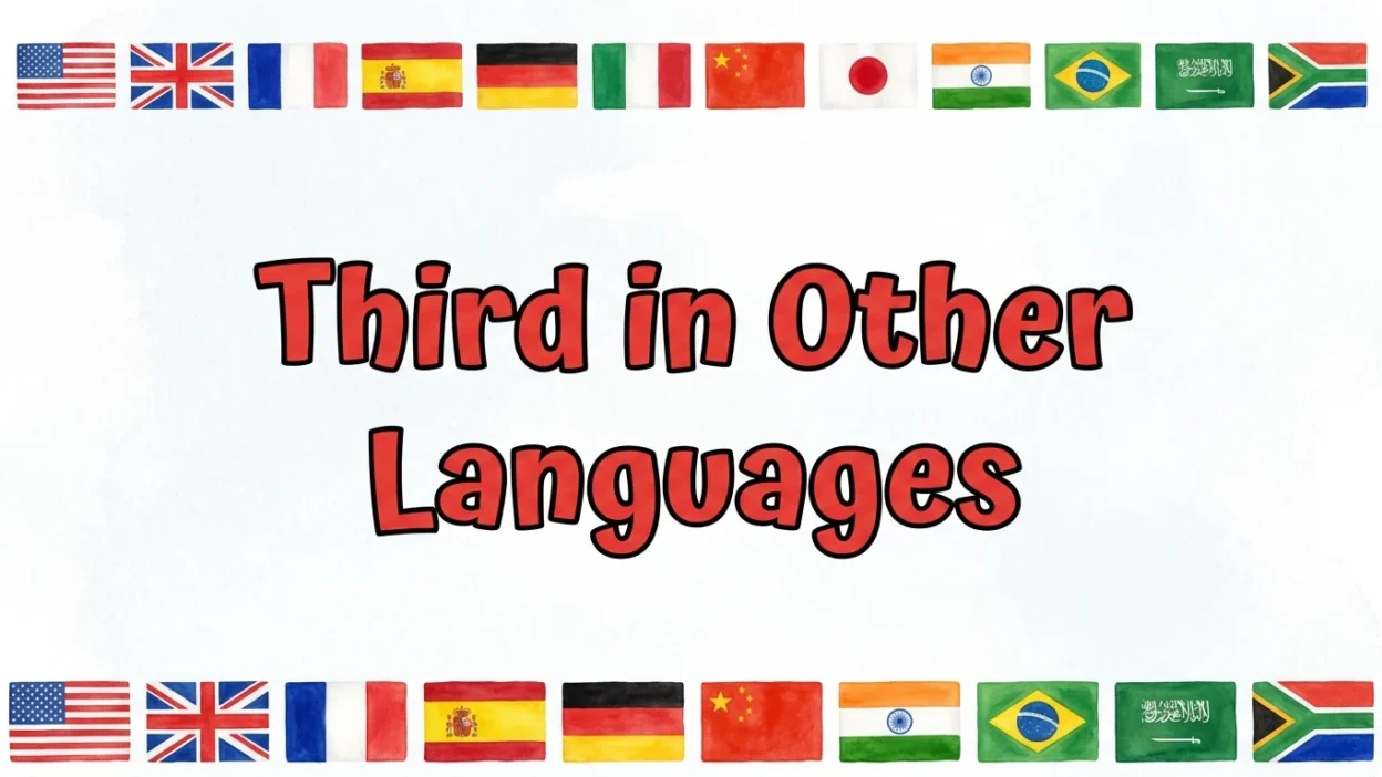 Third in Other Languages