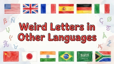 Weird Letters in Other Languages