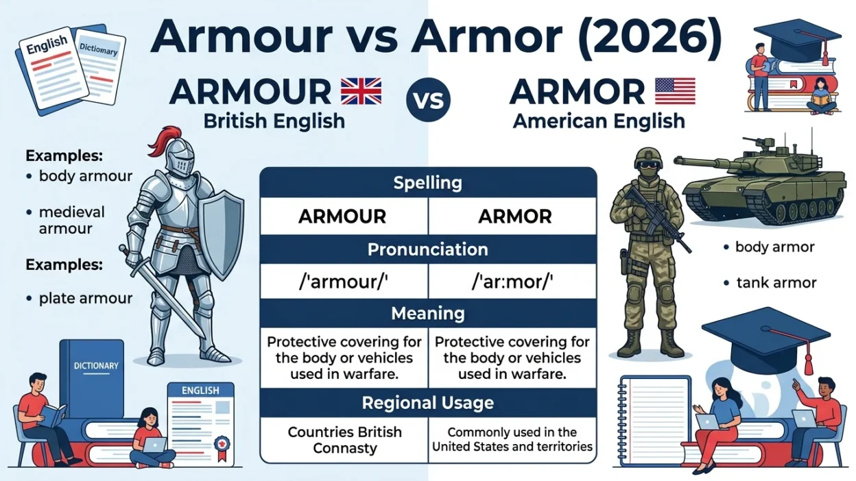 Armour vs Armor