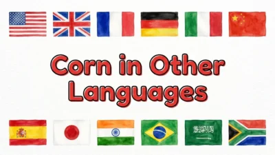 Corn in Other Languages
