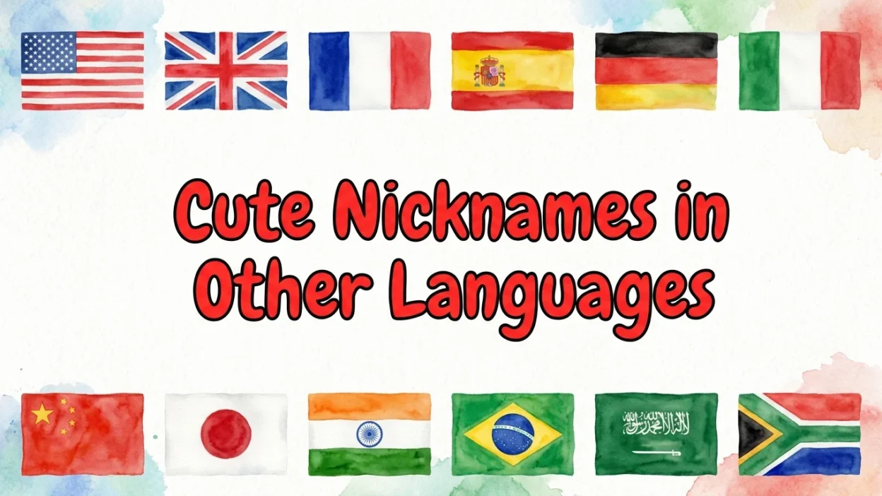 Cute Nicknames in Other Languages