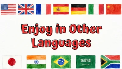 Enjoy in Other Languages
