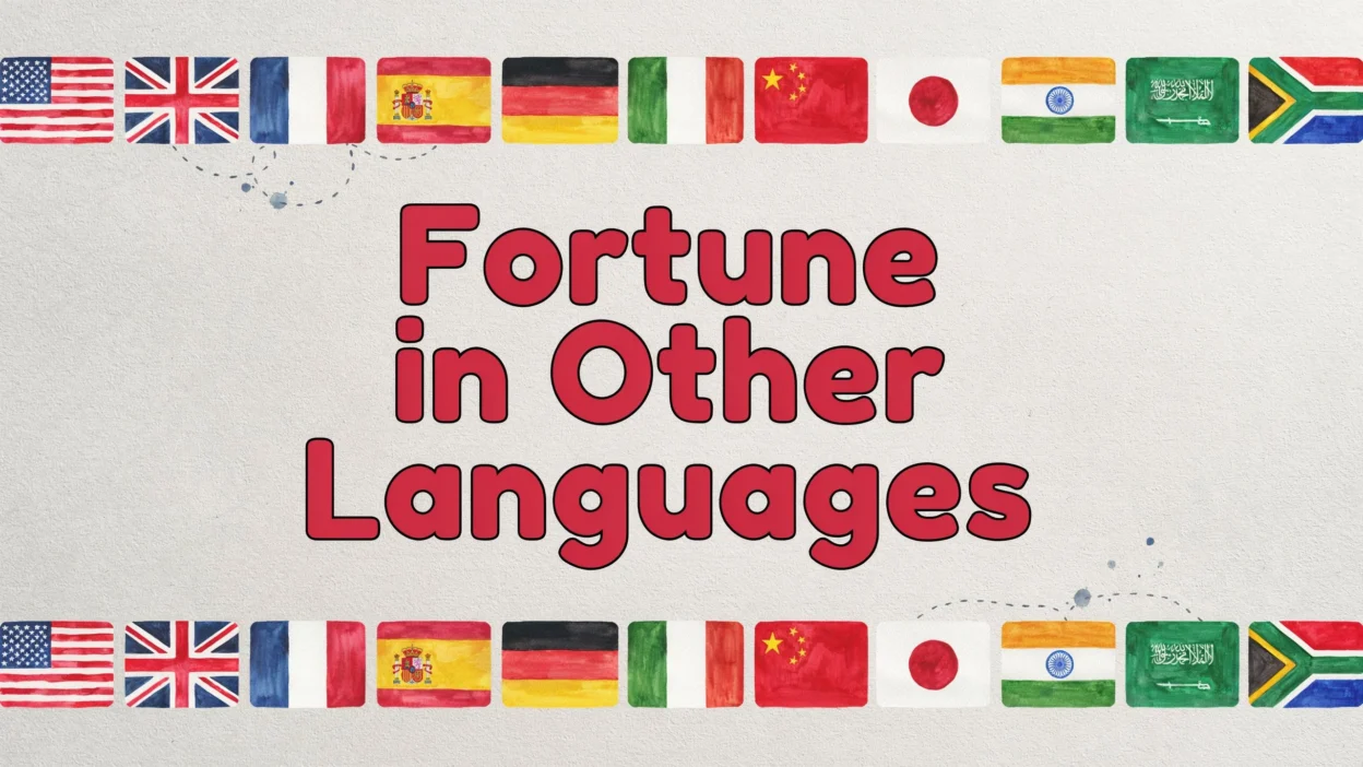 Fortune in Other Languages
