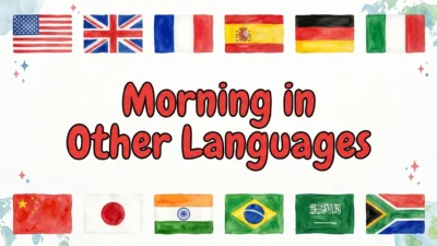Morning in Other Languages