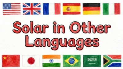 Solar in Other Languages